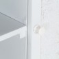 vidaXL TV-Schrank Weiß 115x30x46 cm Massivholz Mango vidaXL TV-Schrank Weiß 115x30x46 cm Massivholz Mango