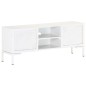 vidaXL TV-Schrank Weiß 115x30x46 cm Massivholz Mango vidaXL TV-Schrank Weiß 115x30x46 cm Massivholz Mango
