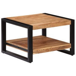 vidaXL Couchtisch 60 x 60 x 40 cm Massivholz Akazie