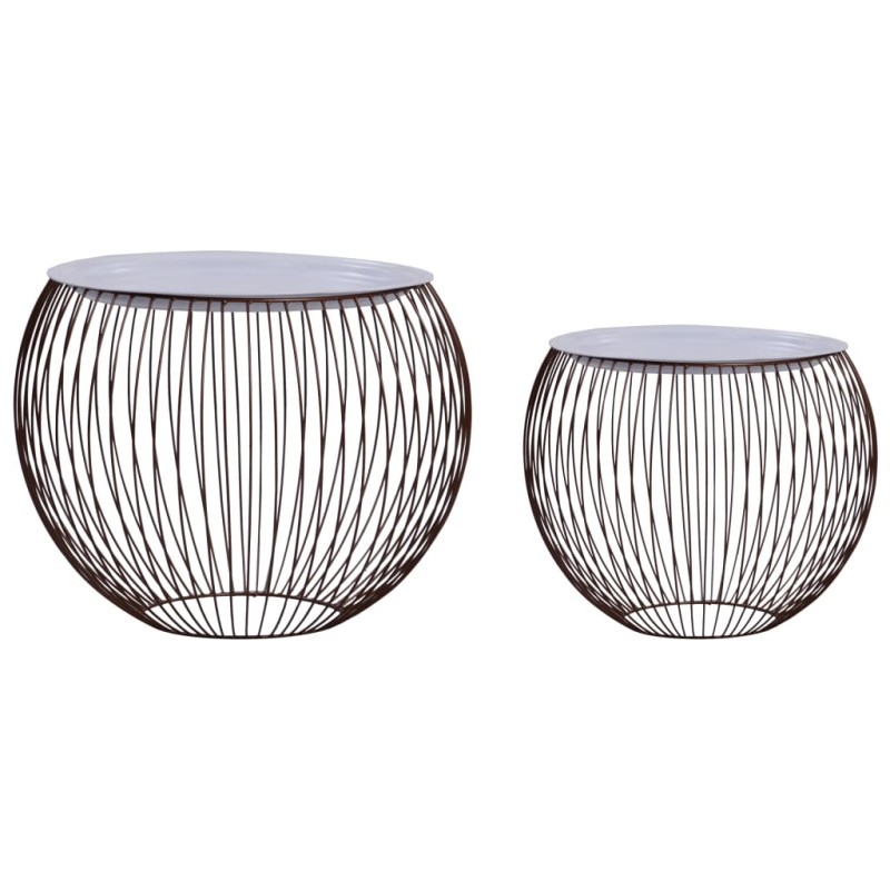 vidaXL Couchtisch 2 Stk. Golden vidaXL Couchtisch 2 Stk. Golden