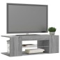 vidaXL TV-Schrank mit LED-Leuchten Grau Sonoma 90x39x30 cm vidaXL TV-Schrank mit LED-Leuchten Grau Sonoma 90x39x30 cm