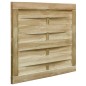 vidaXL Gartentor Imprägniertes Kiefernholz 100x75 cm Grün vidaXL Gartentor Imprägniertes Kiefernholz 100x75 cm Grün