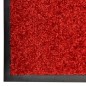 vidaXL Fußmatte Waschbar Rot 60x180 cm vidaXL Fußmatte Waschbar Rot 60x180 cm
