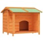 vidaXL Hundehütte Braun 96x87x80,5 cm Massivholz Kiefer vidaXL Hundehütte Braun 96x87x80,5 cm Massivholz Kiefer