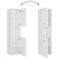 vidaXL Badezimmerschrank Hochglanz-Weiß 30x30x130 cm Holzwerkstoff vidaXL Badezimmerschrank Hochglanz-Weiß 30x30x130 cm Holzwerkstoff