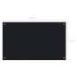 vidaXL Küchenrückwand Schwarz 100x60 cm Hartglas vidaXL Küchenrückwand Schwarz 100x60 cm Hartglas