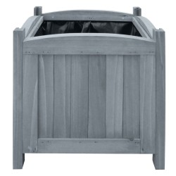 vidaXL Garten-Hochbeete 2 Stk. 30x30x30 cm Massivholz Tanne 
