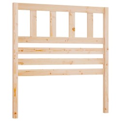 vidaXL Kopfteil 96x4x100 cm Massivholz Kiefer