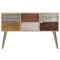 vidaXL Sideboard 120 x 30 x 75 cm Massivholz Mango vidaXL Sideboard 120 x 30 x 75 cm Massivholz Mango