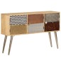 vidaXL Sideboard 120 x 30 x 75 cm Massivholz Mango vidaXL Sideboard 120 x 30 x 75 cm Massivholz Mango