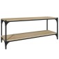 vidaXL TV-Schrank Sonoma-Eiche 100x33x41 cm Holzwerkstoff und Stahl vidaXL TV-Schrank Sonoma-Eiche 100x33x41 cm Holzwerkstoff und Stahl