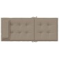 Hochlehner-Auflagen 6 Stk. Taupe Oxford-Gewebe Hochlehner-Auflagen 6 Stk. Taupe Oxford-Gewebe