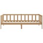 vidaXL Tagesbett Honigbraun Kiefer Massivholz 90x200 cm vidaXL Tagesbett Honigbraun Kiefer Massivholz 90x200 cm