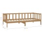 vidaXL Tagesbett Honigbraun Kiefer Massivholz 90x200 cm vidaXL Tagesbett Honigbraun Kiefer Massivholz 90x200 cm