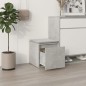 vidaXL Schubladenbox Betongrau 40,5x40x40 cm Holzwerkstoff vidaXL Schubladenbox Betongrau 40,5x40x40 cm Holzwerkstoff