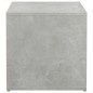 vidaXL Schubladenbox Betongrau 40,5x40x40 cm Holzwerkstoff vidaXL Schubladenbox Betongrau 40,5x40x40 cm Holzwerkstoff