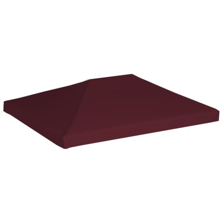 vidaXL Pavillondach 310 g / m² 3x4 m Weinrot 