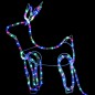 vidaXL Weihnachtsdekoration Rentiere und Schlitten Outdoor 576 LEDs vidaXL Weihnachtsdekoration Rentiere und Schlitten Outdoor 576 LEDs