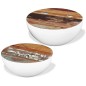 vidaXL 2-tlg. Couchtisch-Set Halbkugel Altholz vidaXL 2-tlg. Couchtisch-Set Halbkugel Altholz