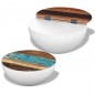 vidaXL 2-tlg. Couchtisch-Set Halbkugel Altholz vidaXL 2-tlg. Couchtisch-Set Halbkugel Altholz