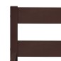 vidaXL Massivholzbett Dunkelbraun Kiefer 100x200 cm vidaXL Massivholzbett Dunkelbraun Kiefer 100x200 cm