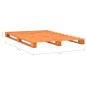 vidaXL Palettenbett Braun Massivholz Kiefer 120×200 cm vidaXL Palettenbett Braun Massivholz Kiefer 120×200 cm