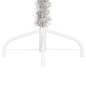 vidaXL Künstlicher Halb-Weihnachtsbaum mit Ständer Silbern 120 cm PVC vidaXL Künstlicher Halb-Weihnachtsbaum mit Ständer Silbern 120 cm PVC