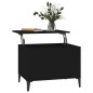 vidaXL Couchtisch Schwarz 60x44,5x45 cm Holzwerkstoff vidaXL Couchtisch Schwarz 60x44,5x45 cm Holzwerkstoff