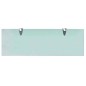vidaXL Schwebendes Regal Glas 60x20 cm 8 mm vidaXL Schwebendes Regal Glas 60x20 cm 8 mm
