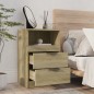 vidaXL Nachttische 2 Stk. Sonoma-Eiche Holzwerkstoff vidaXL Nachttische 2 Stk. Sonoma-Eiche Holzwerkstoff