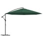 vidaXL Freiarm-Sonnenschirm 3,5 m grün vidaXL Freiarm-Sonnenschirm 3,5 m grün