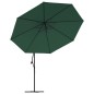 vidaXL Freiarm-Sonnenschirm 3,5 m grün vidaXL Freiarm-Sonnenschirm 3,5 m grün