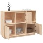 vidaXL Sideboard 110,5x35x80 cm Massivholz Kiefer vidaXL Sideboard 110,5x35x80 cm Massivholz Kiefer