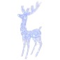 vidaXL LED-Rentier XXL Acryl Weihnachtsdeko 250 LED 180 cm Blau vidaXL LED-Rentier XXL Acryl Weihnachtsdeko 250 LED 180 cm Blau