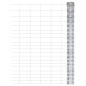 vidaXL Gartenzaun Verzinkter Stahl 50x1,25 m Silbern vidaXL Gartenzaun Verzinkter Stahl 50x1,25 m Silbern