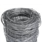 vidaXL Gartenzaun Verzinkter Stahl 50x1,25 m Silbern vidaXL Gartenzaun Verzinkter Stahl 50x1,25 m Silbern