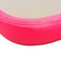vidaXL Aufblasbare Gymnastikmatte mit Pumpe 800×100×10 cm PVC Rosa vidaXL Aufblasbare Gymnastikmatte mit Pumpe 800×100×10 cm PVC Rosa