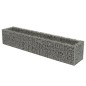 vidaXL Gabionen-Hochbeet Verzinkter Stahl 270×50×50 cm vidaXL Gabionen-Hochbeet Verzinkter Stahl 270×50×50 cm