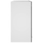 vidaXL Hängeschrank Glas Grau Sonoma 60x31x60 cm Holzwerkstoff vidaXL Hängeschrank Glas Grau Sonoma 60x31x60 cm Holzwerkstoff