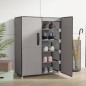 vidaXL Schuhschrank Grau 60x28x90 cm Stoff vidaXL Schuhschrank Grau 60x28x90 cm Stoff