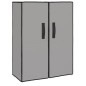 vidaXL Schuhschrank Grau 60x28x90 cm Stoff vidaXL Schuhschrank Grau 60x28x90 cm Stoff