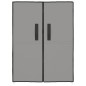 vidaXL Schuhschrank Grau 60x28x90 cm Stoff vidaXL Schuhschrank Grau 60x28x90 cm Stoff