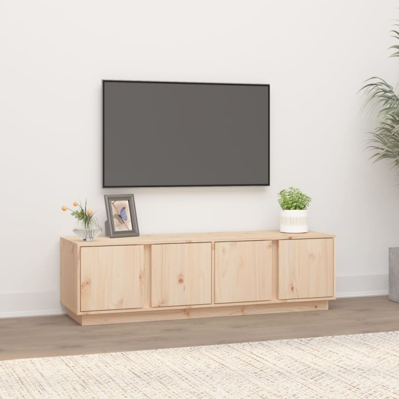 vidaXL TV-Schrank 140x40x40 cm Massivholz Kiefer vidaXL TV-Schrank 140x40x40 cm Massivholz Kiefer