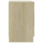 vidaXL Nachttisch Sonoma Eiche 38x35x56 cm Holzwerkstoff vidaXL Nachttisch Sonoma Eiche 38x35x56 cm Holzwerkstoff