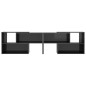 vidaXL TV-Schrank Hochglanz-Grau 149x30x52 cm Holzwerkstoff vidaXL TV-Schrank Hochglanz-Grau 149x30x52 cm Holzwerkstoff