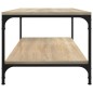 vidaXL Couchtisch Sonoma-Eiche 100x50x40 cm Holzwerkstoff vidaXL Couchtisch Sonoma-Eiche 100x50x40 cm Holzwerkstoff