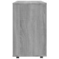 vidaXL Beistelltisch Grau Sonoma 70x35x55 cm Holzwerkstoff vidaXL Beistelltisch Grau Sonoma 70x35x55 cm Holzwerkstoff