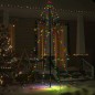 vidaXL Weihnachtsbaum Kegelform 240 LEDs Indoor und Outdoor 118x180 cm vidaXL Weihnachtsbaum Kegelform 240 LEDs Indoor und Outdoor 118x180 cm