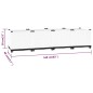 vidaXL Hochbeet 160x40x38 cm Polypropylen vidaXL Hochbeet 160x40x38 cm Polypropylen