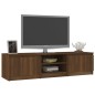 vidaXL TV-Schrank Braun Eichen-Optik 140x40x35,5 cm Holzwerkstoff vidaXL TV-Schrank Braun Eichen-Optik 140x40x35,5 cm Holzwerkstoff